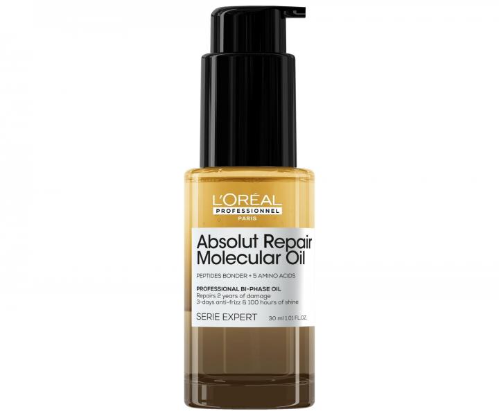 Cestovn� sada pre po�koden� vlasy Lor�al Professionnel Serie Expert Absolut Repair Molecular Repair & Shine Kit