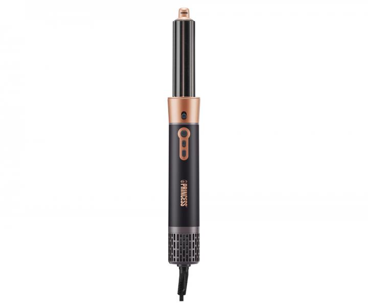 Multifunk�n� stylingov� kulmof�n so �iestimi nadstavcami Princess Airstyler Plus 529215  - 1000 W, �ierny