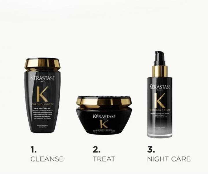 Revitaliza�n� hydrata�n� maska pre starn�ce vlasy K�rastase Chronologiste Masque Intense R�g�n�rant - 200 ml