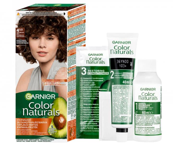 Permanentn� farba Garnier Color Naturals 4 1/2 tmav� orie�kov�