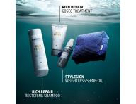 Cestovn sada pre such vlasy Goldwell Dualsenses Rich Repair Travel Set + kozmetick tatika zadarmo
