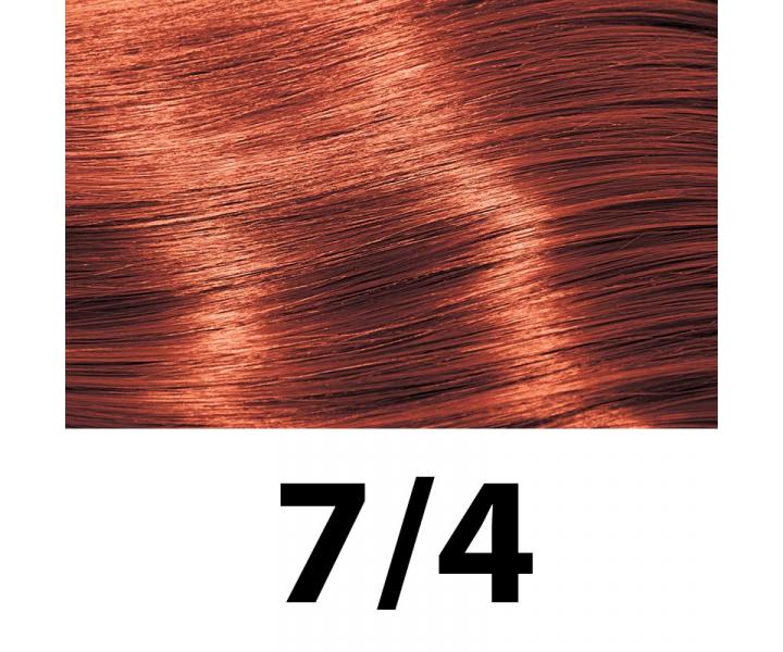 Farba na vlasy Subrina Professional Permanent Colour 100 ml - 7/4 stredne blond - meden