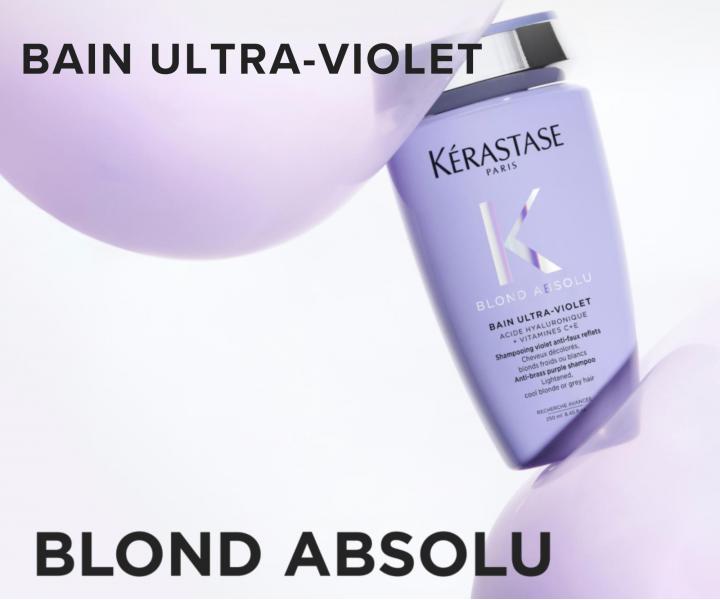 �amp�n pre neutraliz�ciu �lt�ho t�nu K�rastase Blond Absolu Bain Ultra-Violet - 250 ml