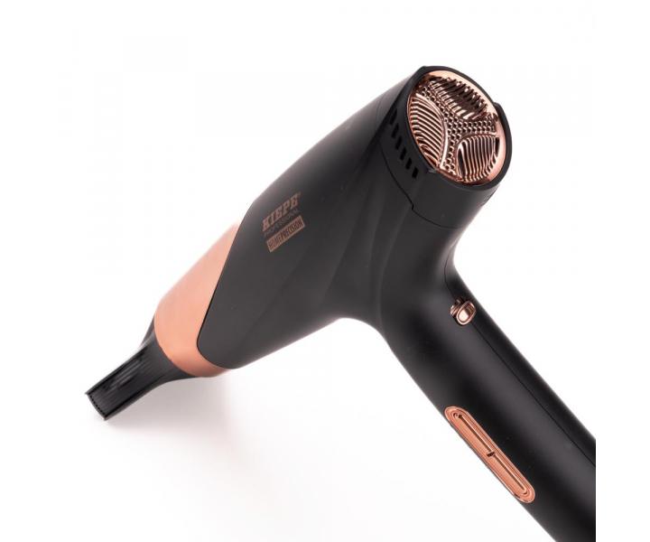 Ultraahk fn na vlasy Kiepe Professional Home Precision Hair Dryer 8320 - 1800 W, ierny