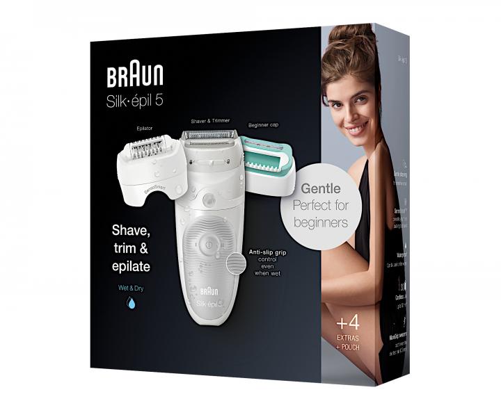 D�msky epil�tor Braun Silk-�pil 5-625 Silver