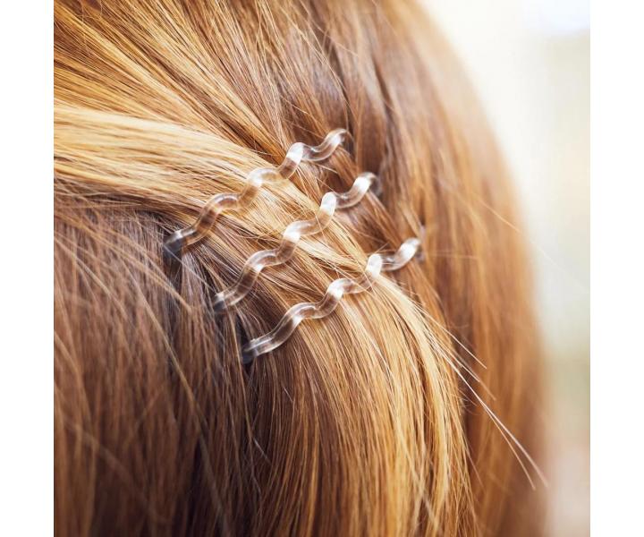 pirlov sponka do vlasov Invisibobble Waver Crystal Clear HP - 5,5 cm, ra, 3 ks