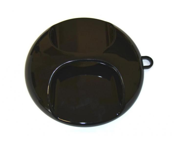 Kruhov zrkadlo Mila Technic - 28 cm, ierne