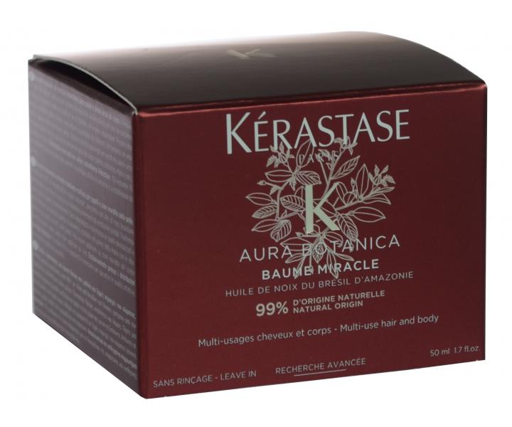 Balzamov� starostlivos� pre such� vlasy a poko�ku K�rastase Aura Botanica Baume Miracle - 50 m