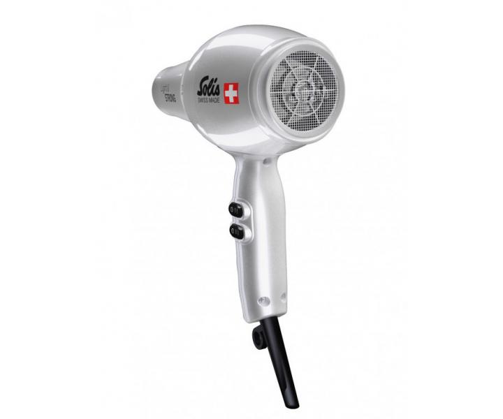 Profesion�lny f�n na vlasy Solis Light & Strong 969.42 - 1800 W, strieborn�