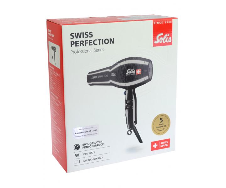 Profesionlny fn na vlasy Solis Swiss Perfection 968.67 - 2300 W, iern