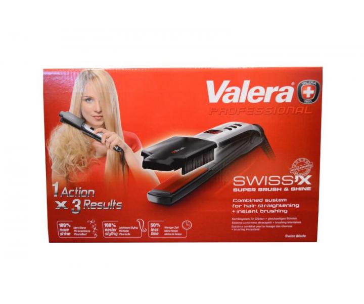 ehlika na vlasy Valera 100.20 / IS Swiss'X Super Brush & Shine - rozbalen, odrenina na dotike