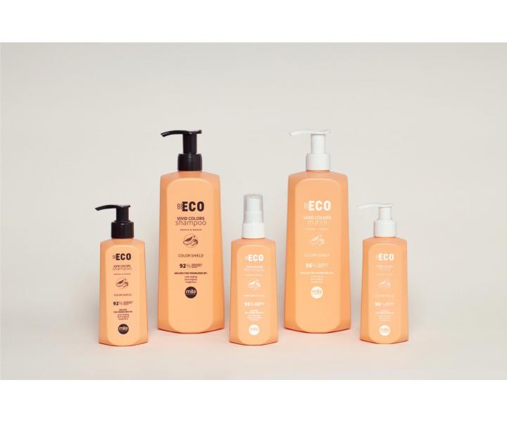 ampn s kyslm pH pre farben vlasy Mila Profession Be Eco Vivid Colors Shampoo - 900 ml