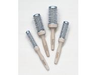 Okrhla fkacia kefa s bambusovou rukovou Olivia Garden EcoHair Thermal - 34 mm