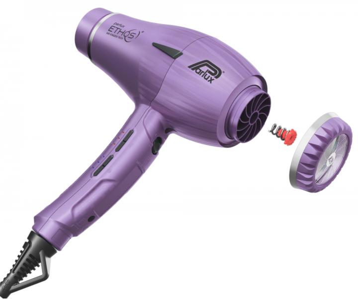Profesionlny fn na vlasy Parlux Ethos - 2300 W, fialov