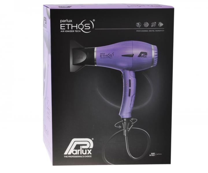 Profesionlny fn na vlasy Parlux Ethos - 2300 W, fialov