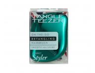 Kefa na rozesvanie vlasov Tangle Teezer Compact Styler Green Jungle - metalick zelen