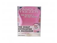 Masna exfolian kefa na pokoku hlavy Tangle Teezer Scalp Brush Pink - ruov