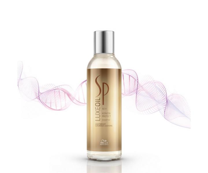 Hydratan ampn Wella Professionals SP LuxeOil Keratin Protect Shampoo - 200 ml