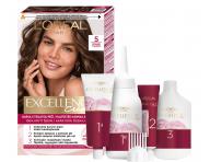 Permanentn� farba Lor�al Excellence Creme - 5 svetlo hned�
