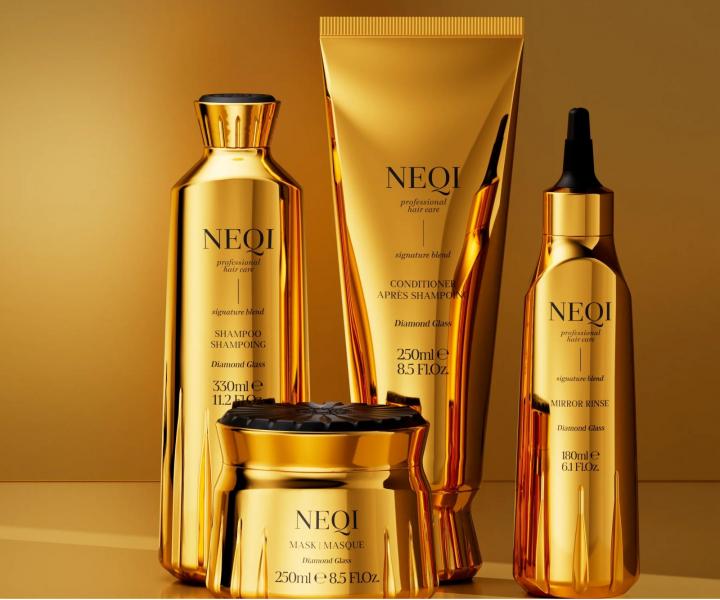 Maska pre lesk v�etk�ch typov vlasov Neqi Diamond Glass Mask - 250 ml
