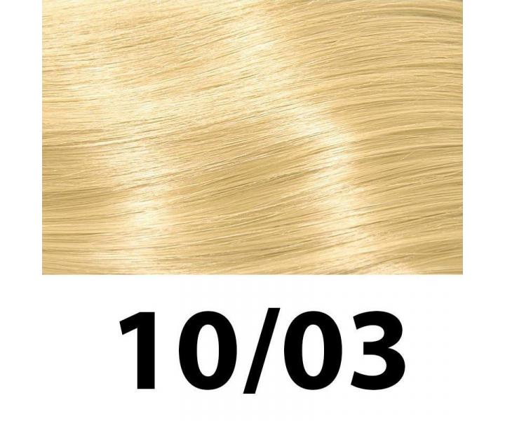 Farba na vlasy Subrina Professional Permanent Colour 100 ml - 10/03 najsvetlejia blond - prrodn zlat