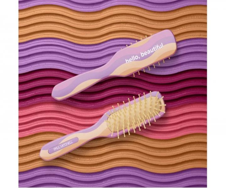 Kefa na rozesvanie vlasov Paul Mitchell Sculpting Brush - fialovo-oranov