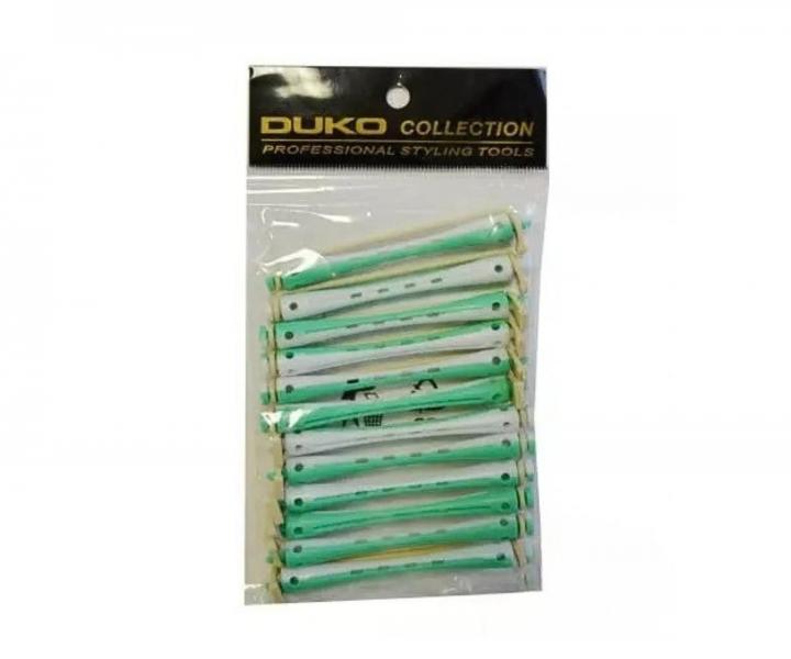 Plastov� nat��ky na trval� Duko 1161 - pr. 6 mm, 12 ks, zeleno-biele