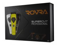 Profesion�lny strihac� stroj�ek na vlasy s vymenite�n�mi krytmi Rovra Super Cut Professional 5209 - neonovo zelen�/biela/�ierna