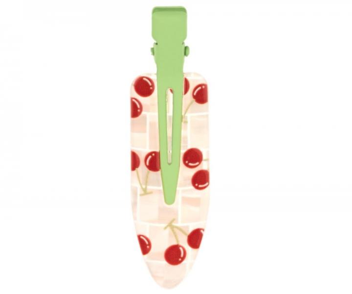 Ozdobn� klipsy do vlasov Invisibobble Clipstar Cherry Topping - 2 ks
