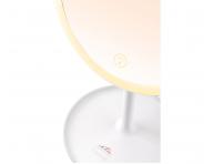 Kozmetick zrkadlo s LED osvetlenm a zvovacm zrkadlom ETA Fenit 1354 - biele