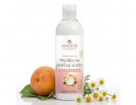 Jemn� detsk� mydlo na tv�r a telo Amoen� Apricot - marhu�a a harman�ek, 200 ml