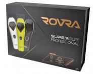 Profesion�lny kont�rovac� stroj�ek na vlasy s v�menn�mi krytmi Rovra Supercut Professional Trimmer RT-89 - zelen�/biely/�ierny