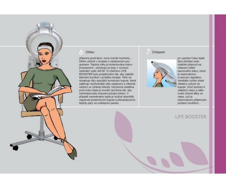 Multifunk�n� oz�nov� ioniza�n� sauna na vlasy Fox Life Booster