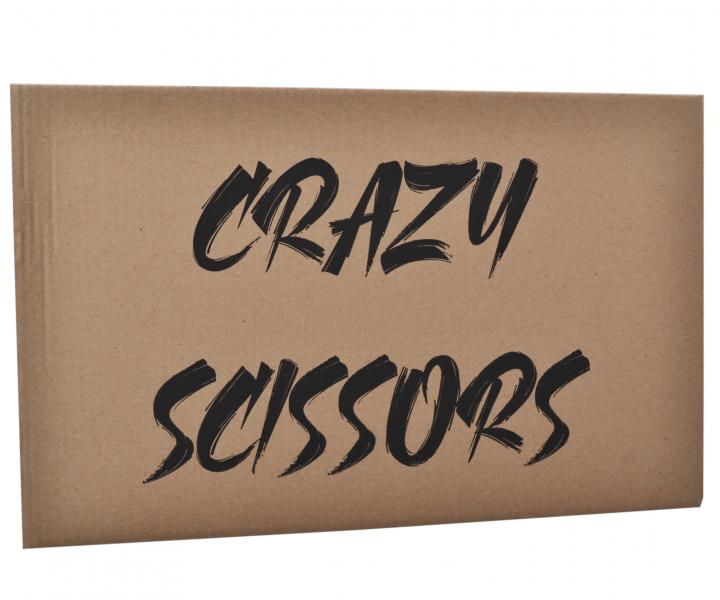 Tričko s krátkym rukávom Crazy Scissors Mona Lisa - čierne, L