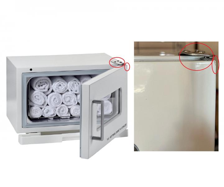 Ohrieva� a steriliz�tor uter�kov Weelko WARMEX T01 - objem 7 l - II. akos� - ohnut� p�nt, odret� lak