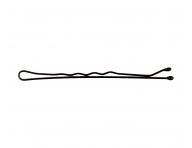 Vlnit sponka Sibel Wavy - 7 cm, ierna - 24 ks