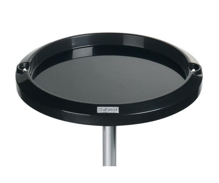 Kadern�cky odkladac� stol�k Sibel Escort - �ierny, okr�hly