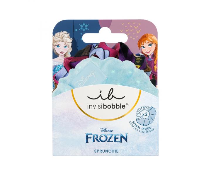 Detsk ozdobn pirlov gumiky Invisibobble Kids Sprunchie Disney Frozen - 2 ks