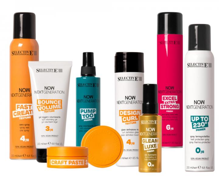 Tekut gel pro vlnit a kudrnat vlasy Selective Professional Now Next Generation Design Curl Texture - 250 ml