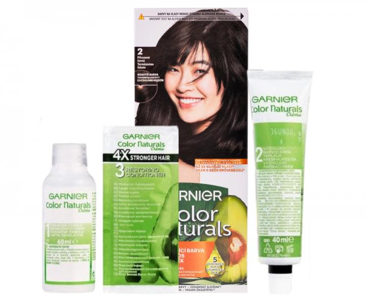 Permanentn� farba Garnier Color Naturals 2.0 prirodzen� �ierna
