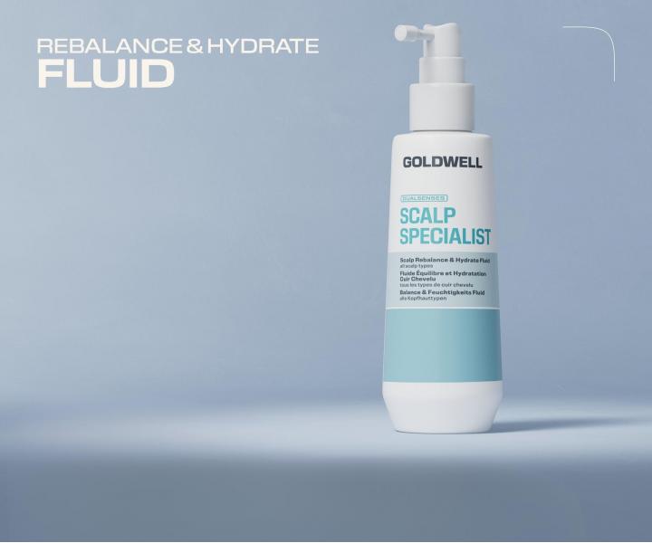 Bezoplachov� sprej na hydrat�ciu a upokojenie poko�ky hlavy Goldwell Dualsenses Scalp Specialist Rebalance & Hydrate Fluid - 150