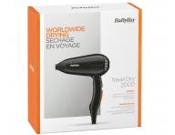 Cestovn fn so sklpacou rukovou BaByliss Travel Dry 5344E - 2000 W, ierny