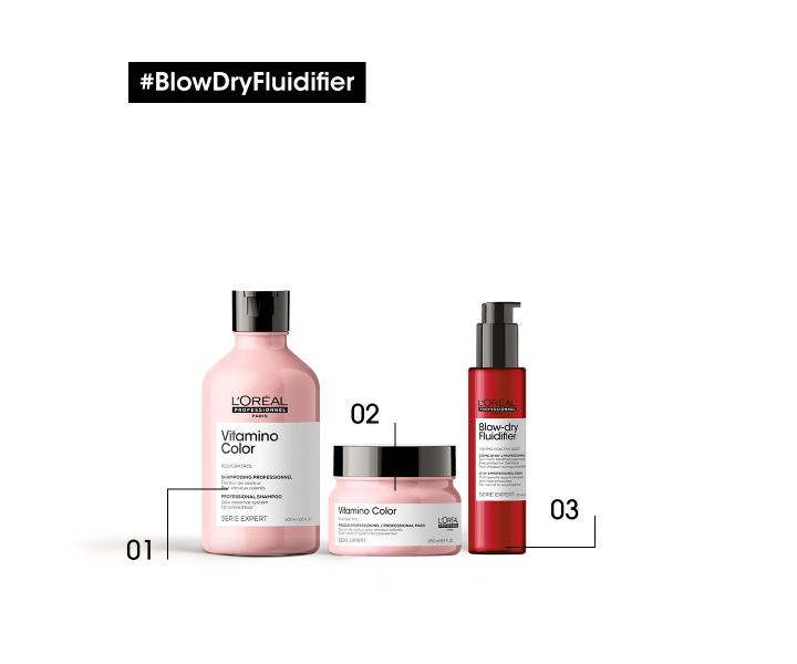 Termoochrann starostlivos Loral Professionnel Serie Expert Blow Dry Fluidifier - 150 ml