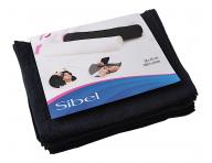 Uter�ky frot� 45 x 28 cm, 100% bavlna, Sibel, �ierne - 12 ks