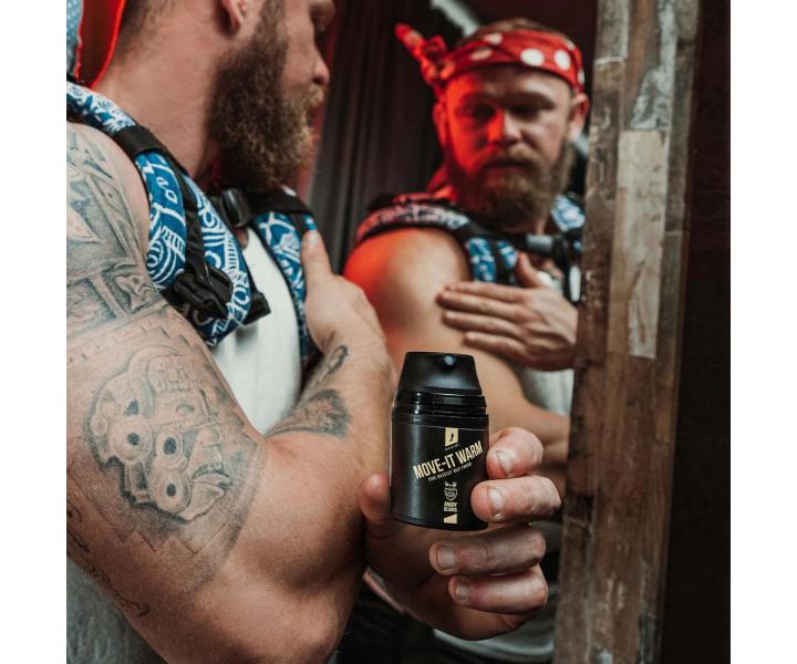 portov hrejiv gl Angry Beards Usain Hot Move-It Warm - 50 ml