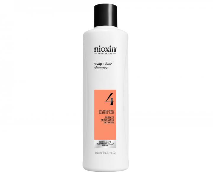 Sada pre silne rednce farben vlasy Nioxin System 4 Trial Kit No.4