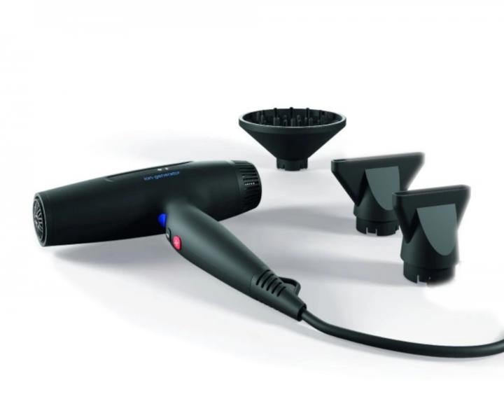 Profesionlny ultraahk fn na vlasy Kiepe Professional Saloon Hair Dryer - 2400 W, ierny