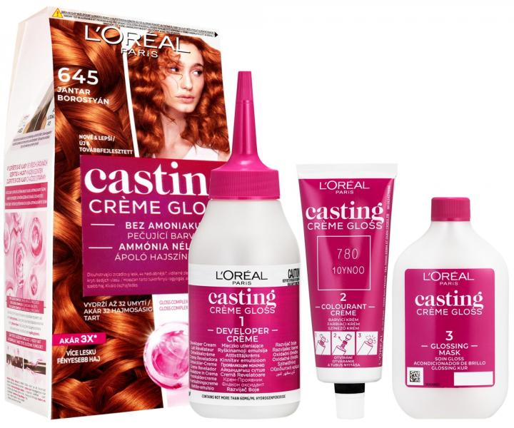 Preliv bez amoniaku Loral Casting Crme Gloss - 645 jantr