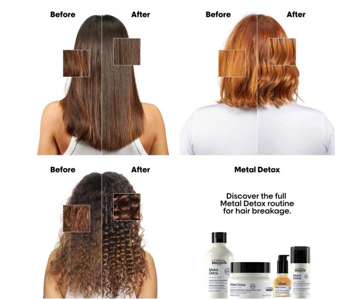 Rad pre farben� a po�koden� vlasy L�Or�al Professionnel Serie Expert Metal Detox