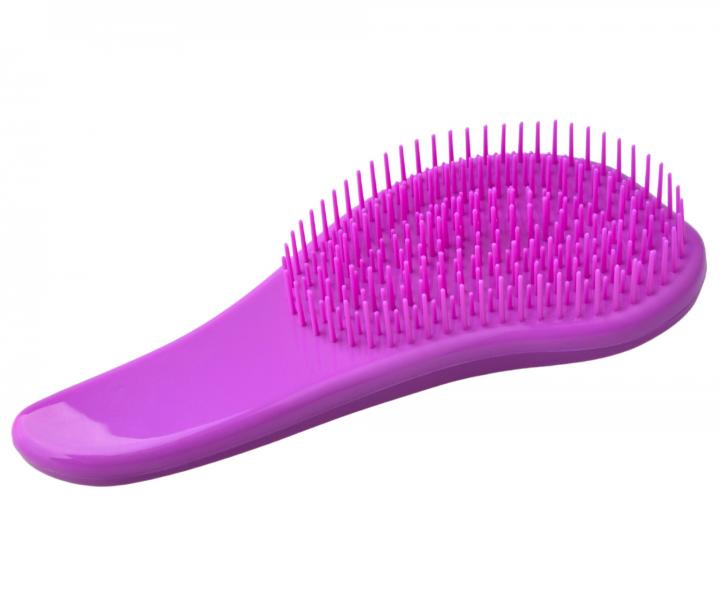 Kefa na rozesvanie vlasov Sibel Mini Detangling Brush - fialov
